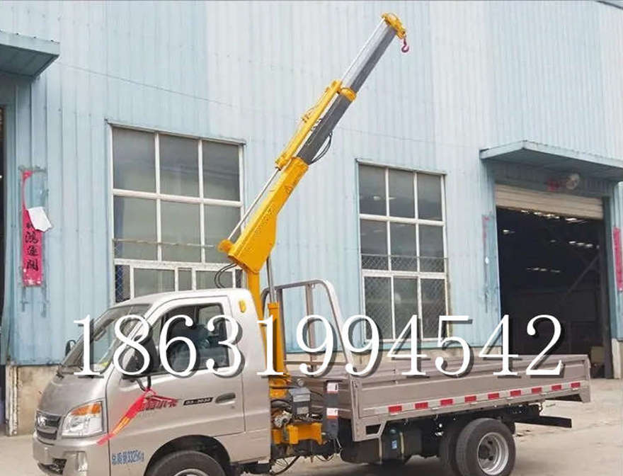 大方县车载吊机包安装油压随车吊3吨全电动车载吊机价格遥控升降机车载吊机
